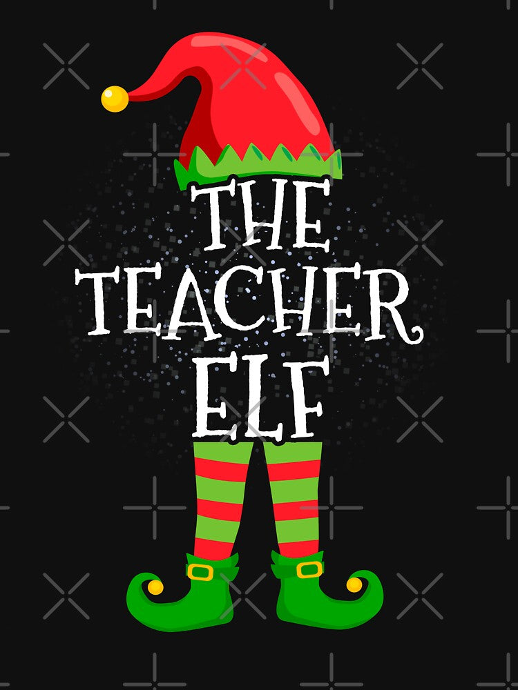 Teacher Elf Family Matching Christmas Group by CosmoKitsch