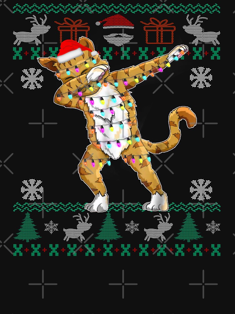 Cat ugly christmas sweater by Kasantimo
