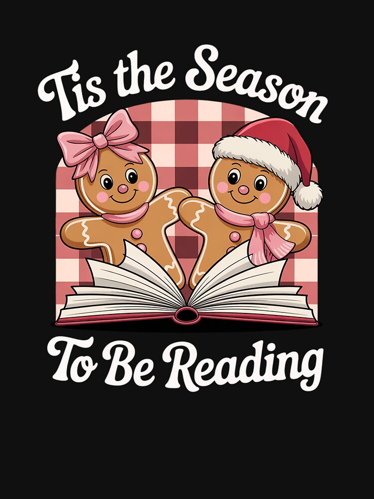 Christmas School Teacher Librarian Groovy Xmas Books by joyouartArt