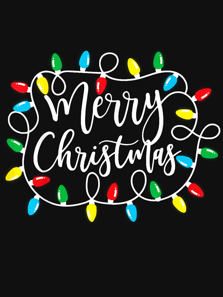 Christmas Lights Family Pajama Design by Mehouter