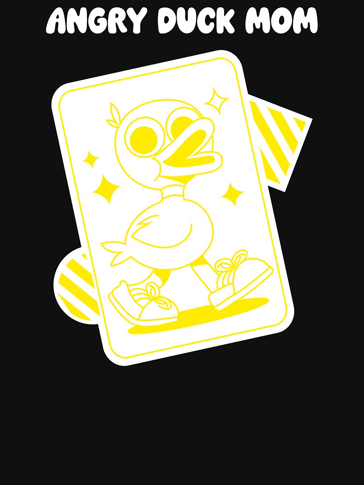 angry duck mom ducks by Redlimetshirts