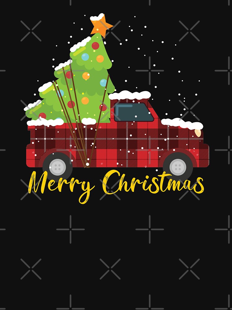 Merry Christmas Buffalo Truck by NawalMagdy