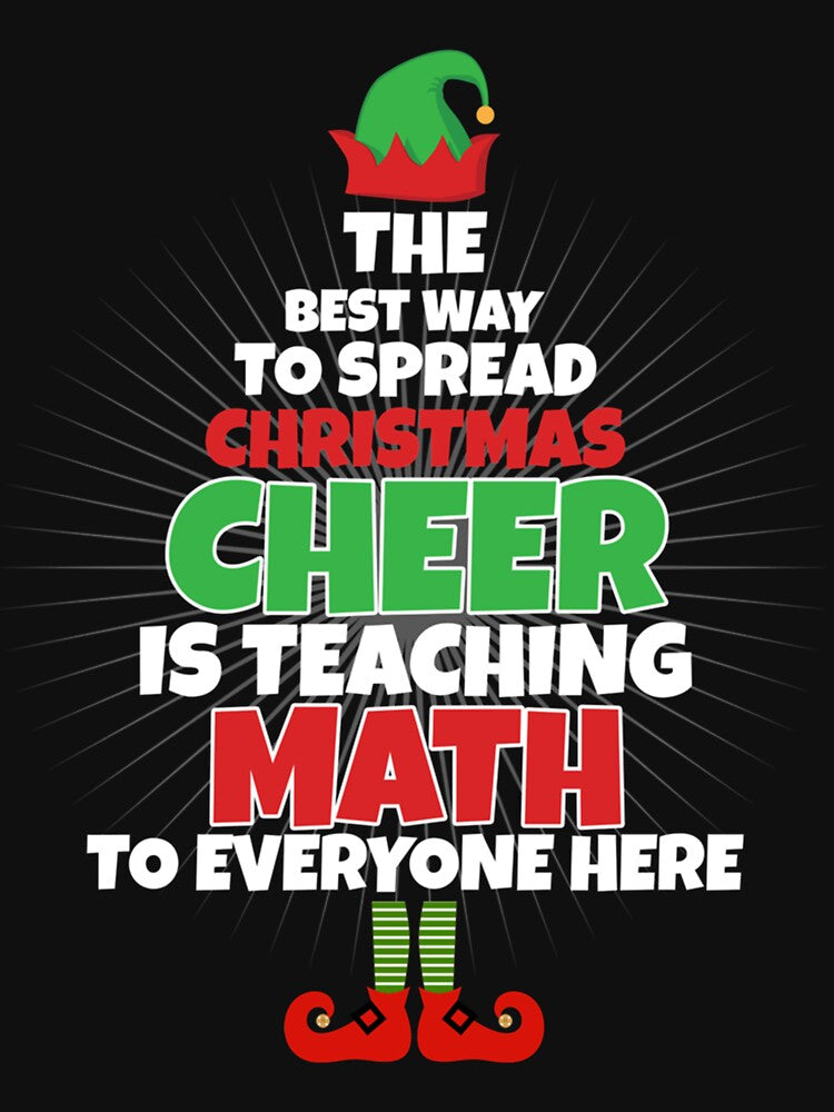 Math Teacher Christmas Shirt - Funny Teacher Christmas Classic by Labelluz