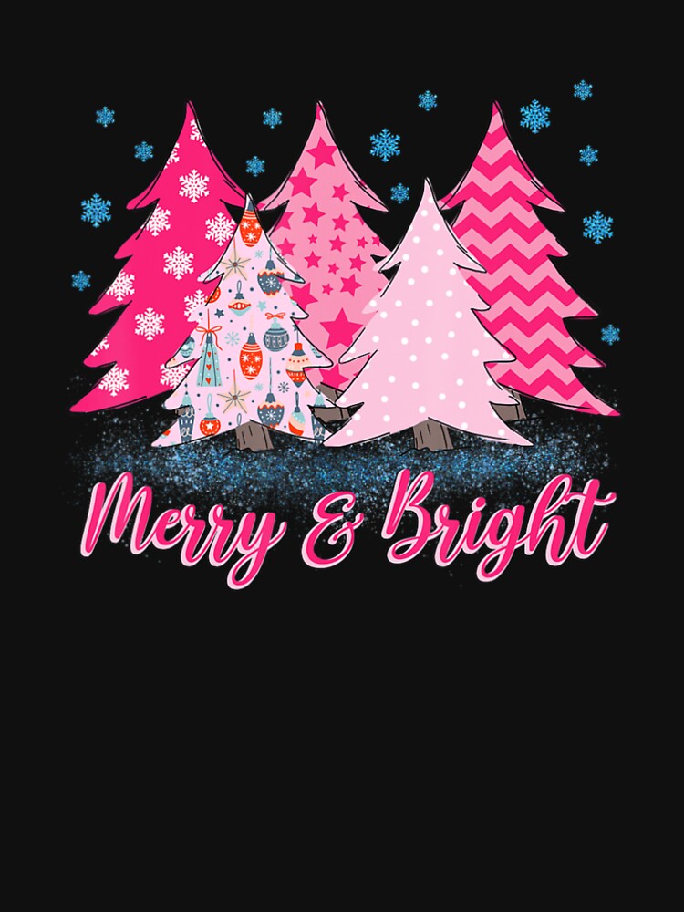 Merry And Bright Pink Christmas Tree Pink Christmas Costume by whenevery3