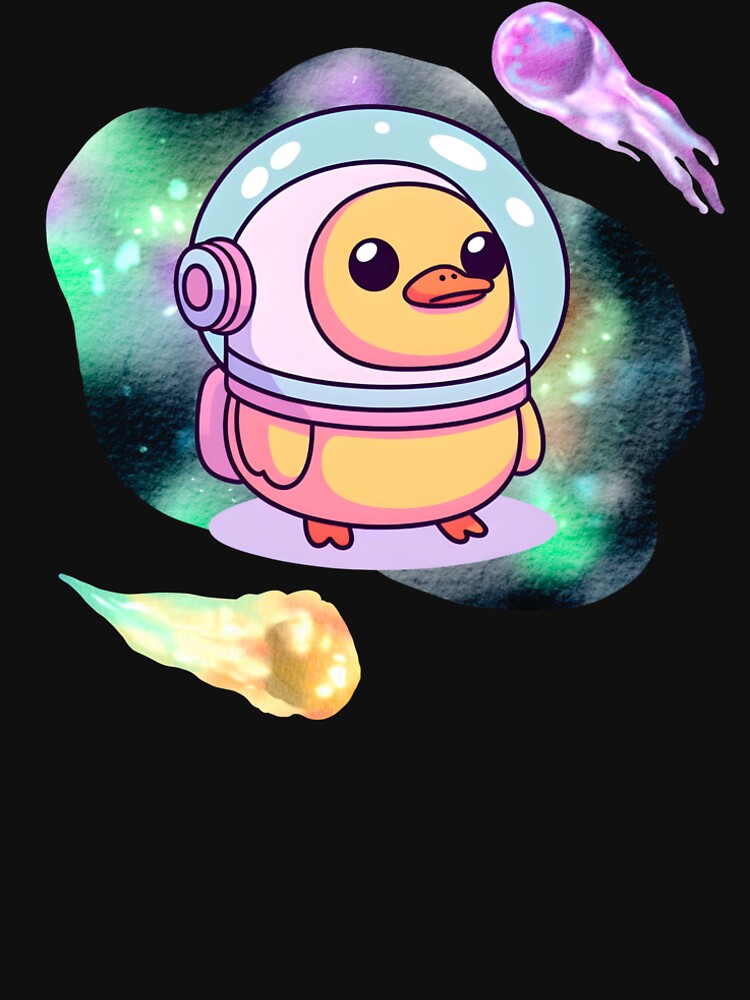 Duck in space by Anna Halasek