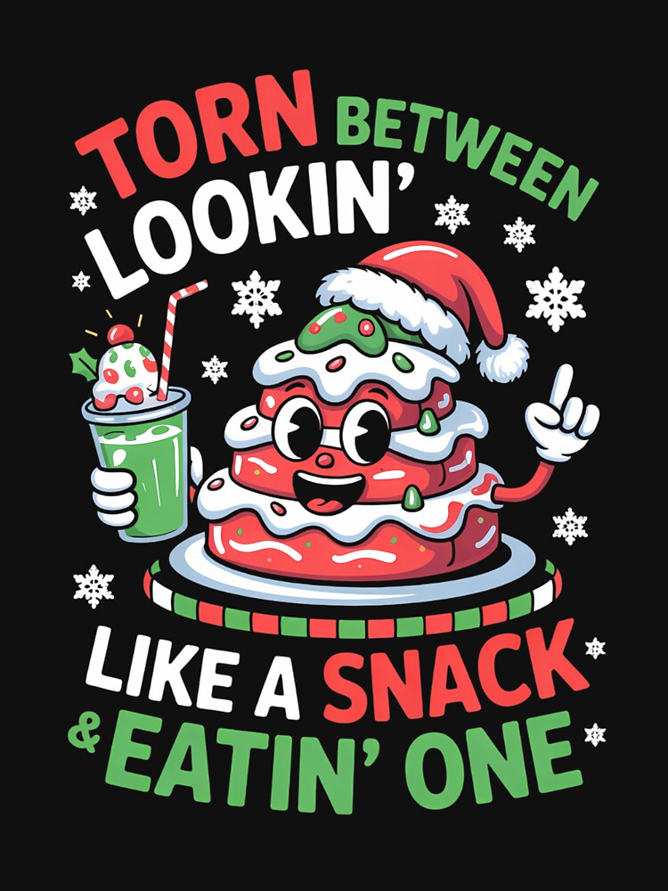 Funny Christmas Snack Xmas Tree Cake by blueyeeti