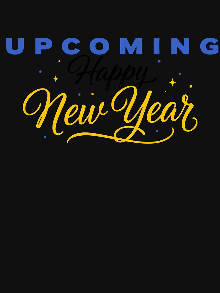 Upcoming New Year Celebration Typography Design by Craft99