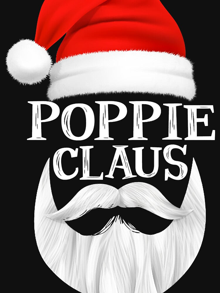 Poppie Claus Santa Family Matching Christmas Pajamas Gift by qbr7100