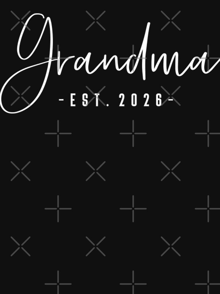 Grandma Est 2026 Minimalist Elegant by alice12S56