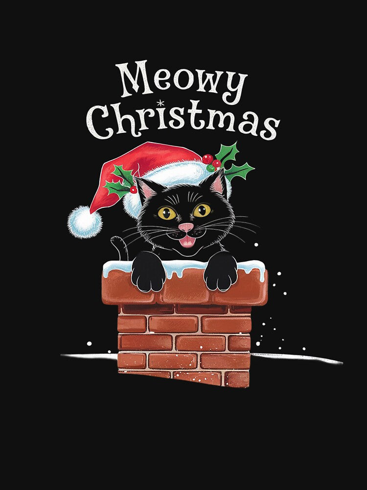 Christmas Pajamas Men Women Kids Christmas Outfit Cute Cat by MathisBellanger