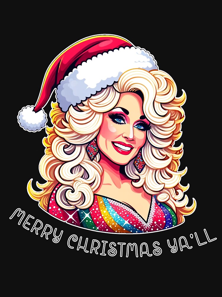 Country Music Merry Christmas Cowgirl Gift by Saltycrowshop
