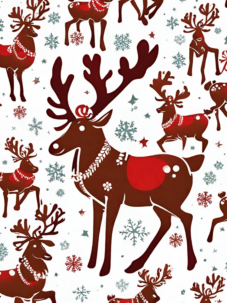 Christmas Reindeers by AYBOSHOP