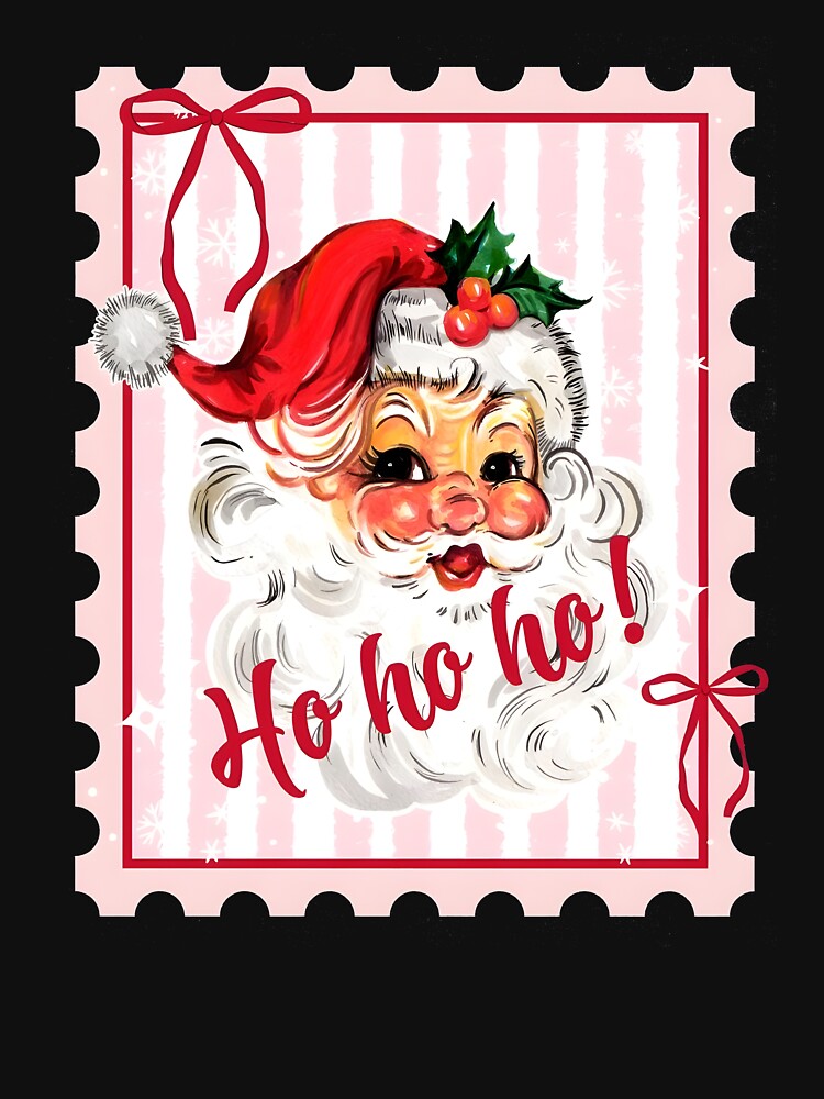 Retro Christmas Santa Coquette by Milekhinromanro