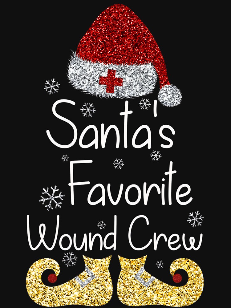 Nurse Christmas Vintage Favorite Retro Merry Santas Classic by Olincristie