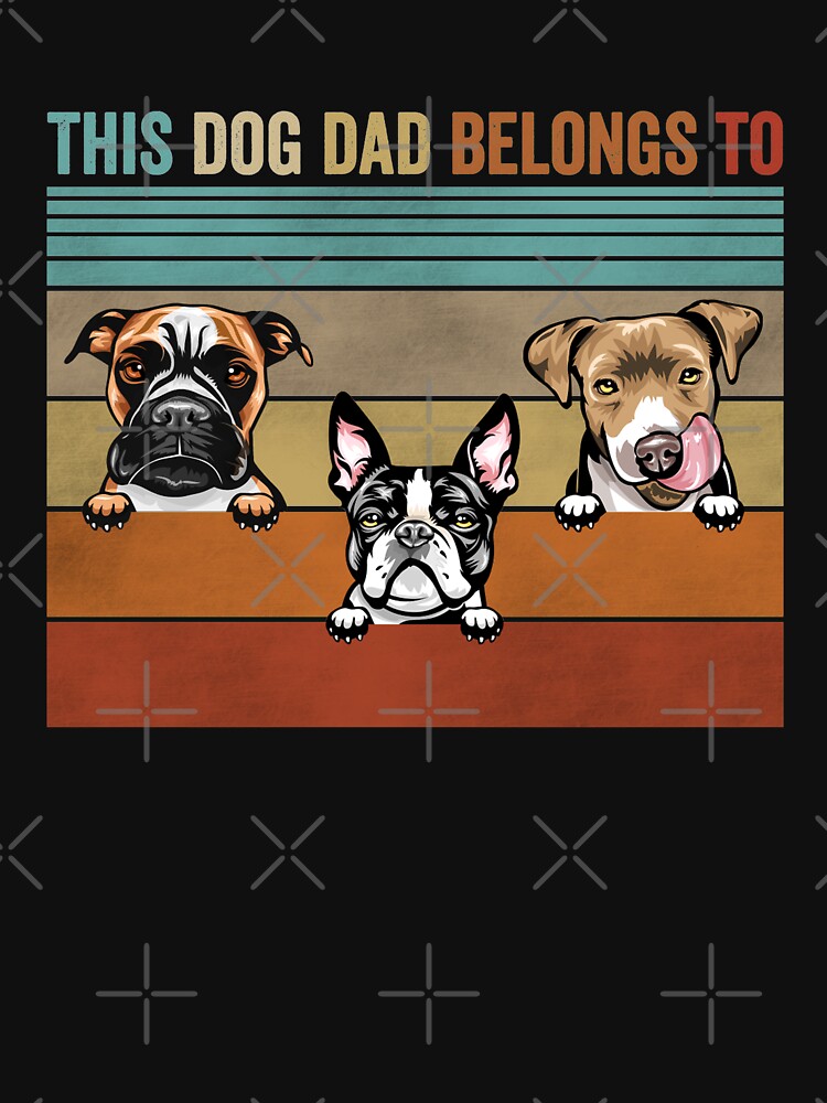 This Dog Dad Belongs To Dog Dad by KidGiftChoice