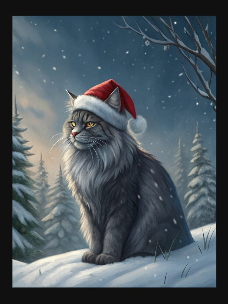 Jólakötturinn (Yule Cat) 23 by AIfolklore