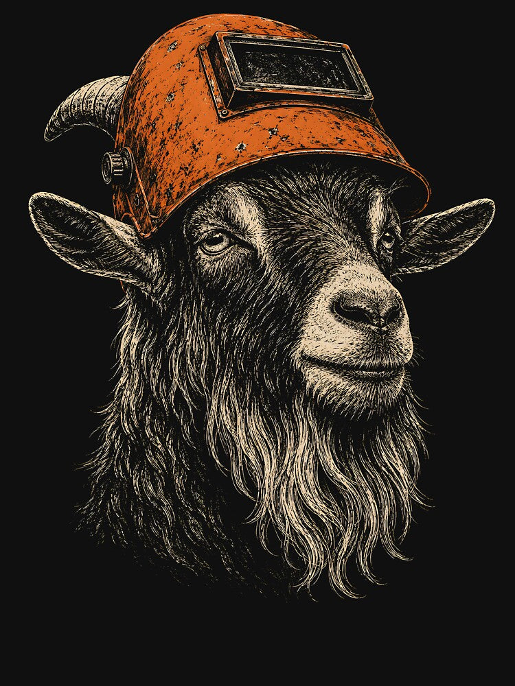 Goat Welder Worker by a-turner-paint
