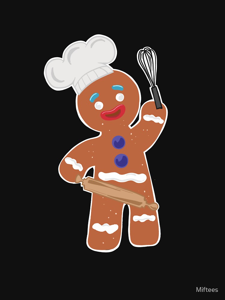 Gingerbread Man Christmas baking by Miftees