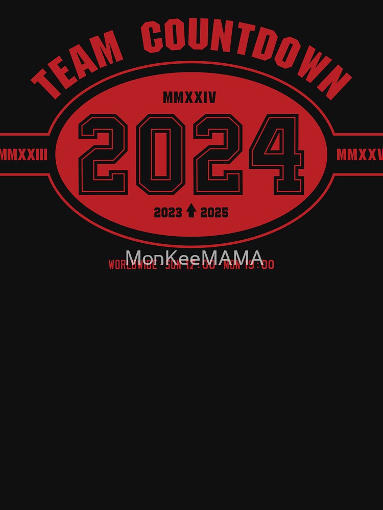 TEAM COUNTDOWN 2024 WORLDWIDE by MonKeeMAMA