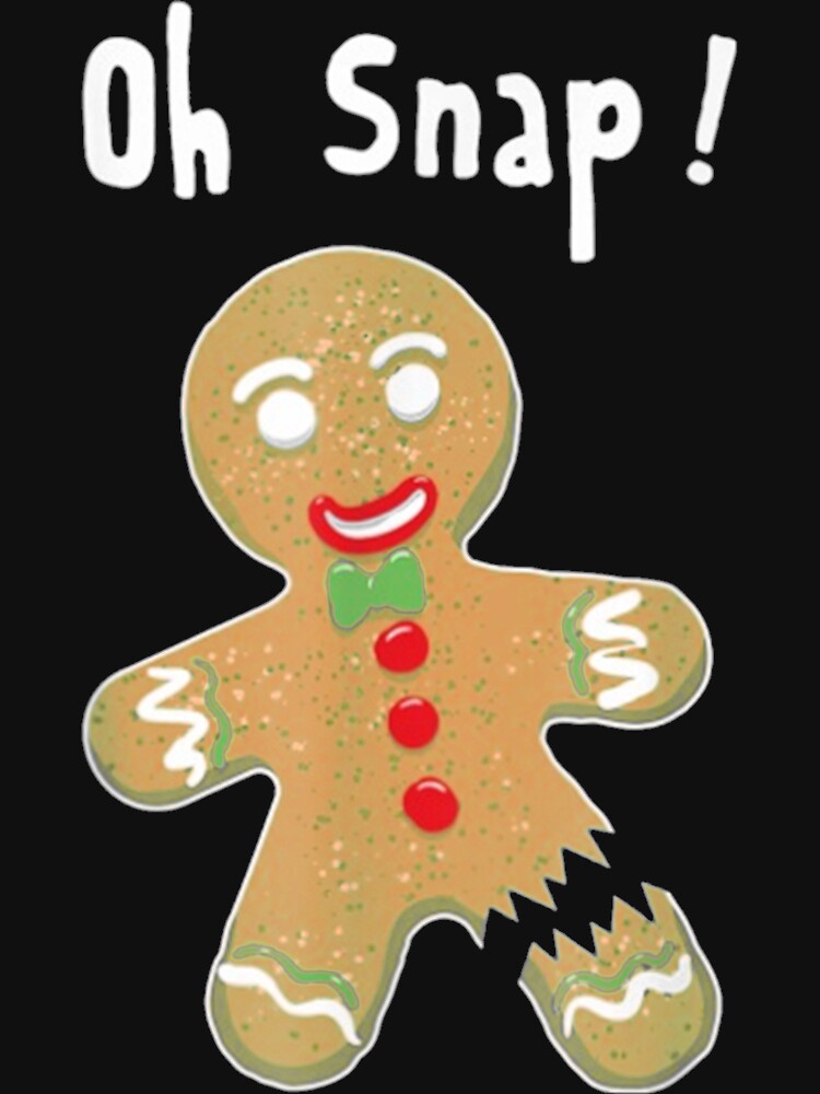 Gingerbread Man Christmas Cookie by Clara Jeff