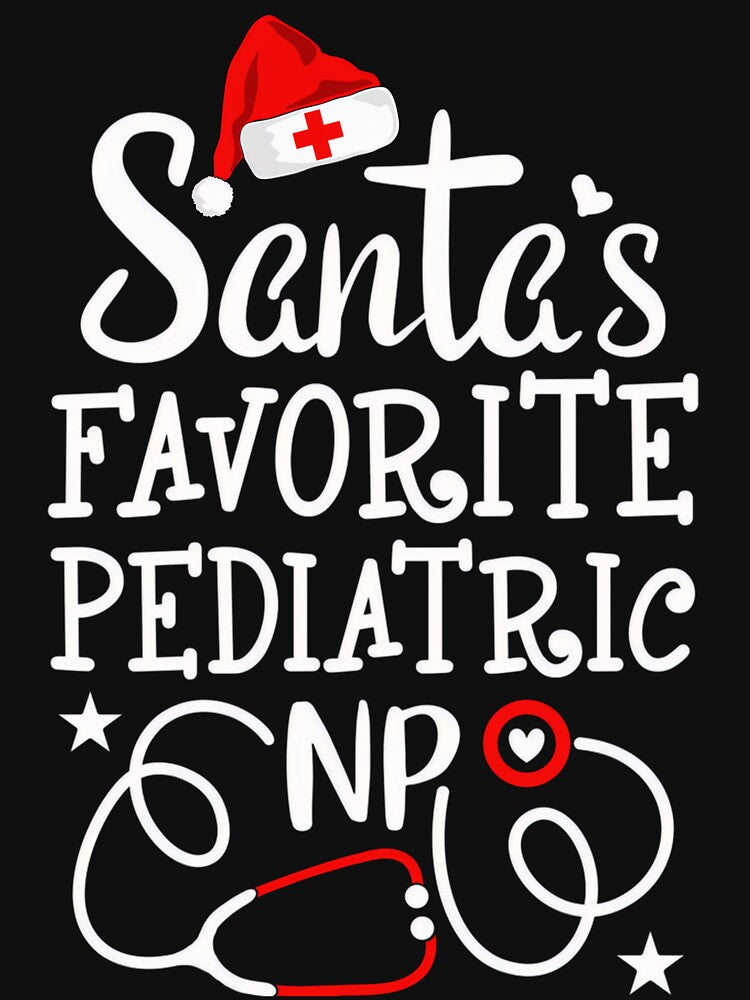 Nurse Christmas Vintage Retro Merry Favorite Santas Classic by Olincristie