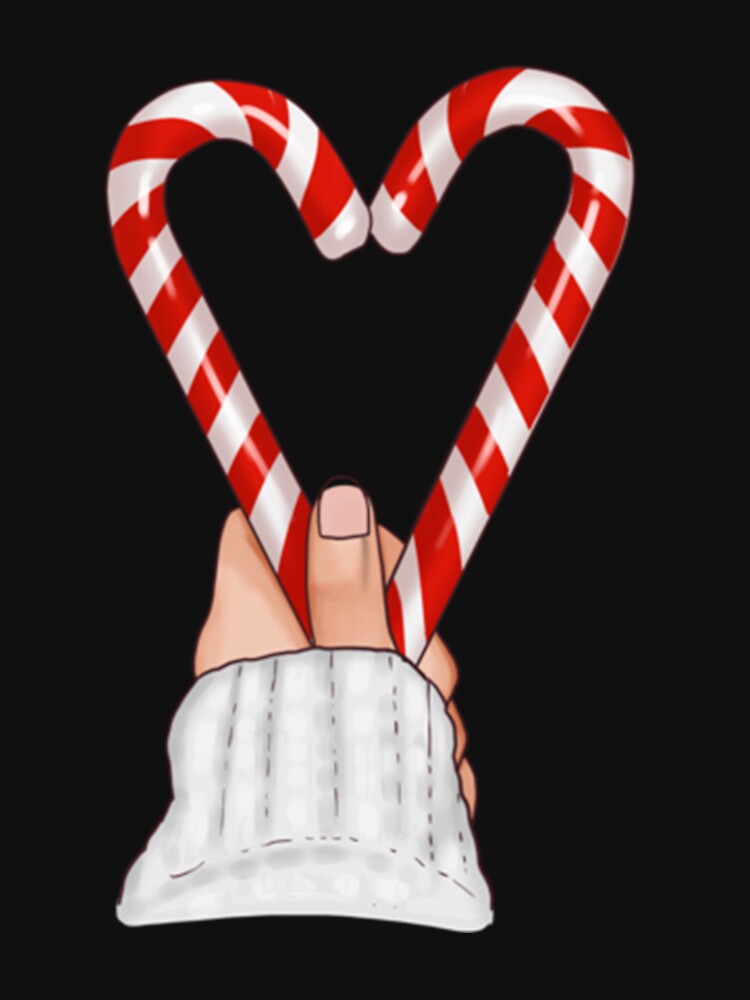 Candy Cane   T-Shirt by EgonBaumga