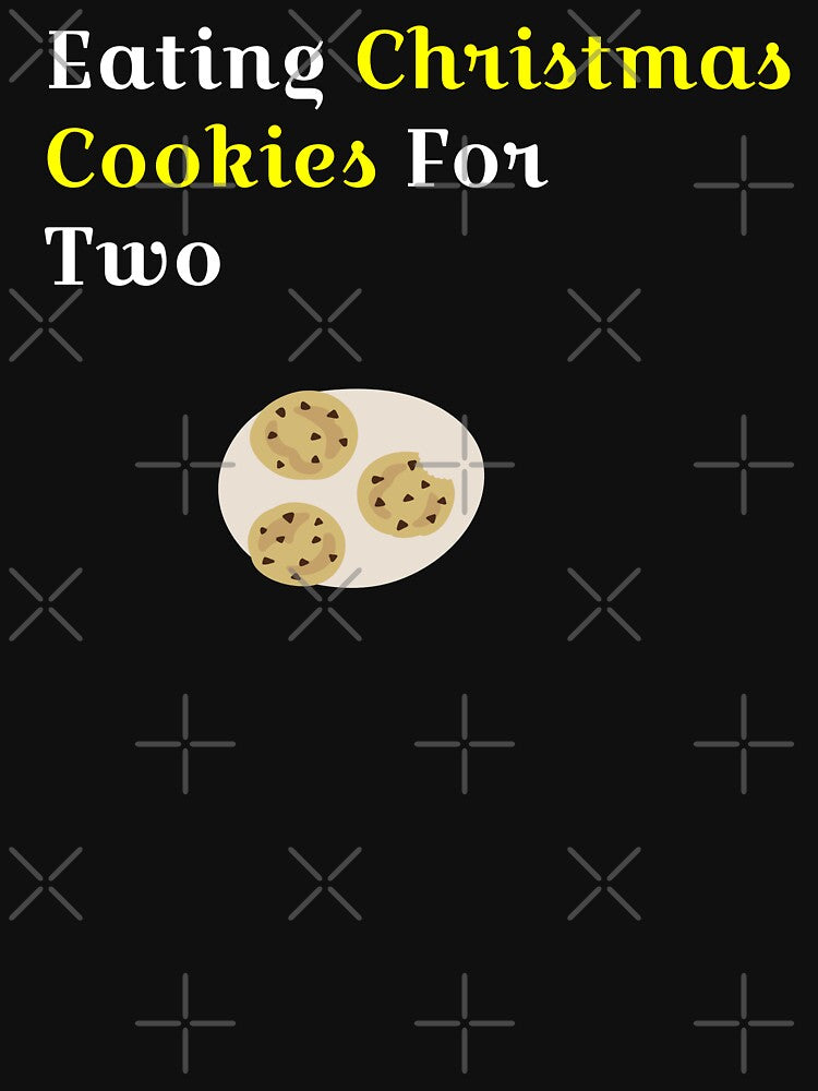 Black Eating Christmas Cookies For Two by DamaliePierre