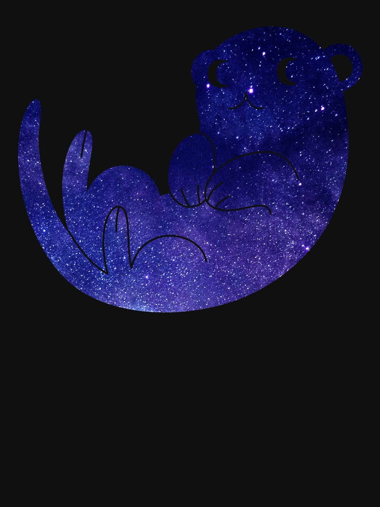Otter Night Sky by 37jlee