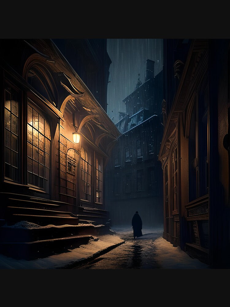 Snowy Street Magic by D3monic