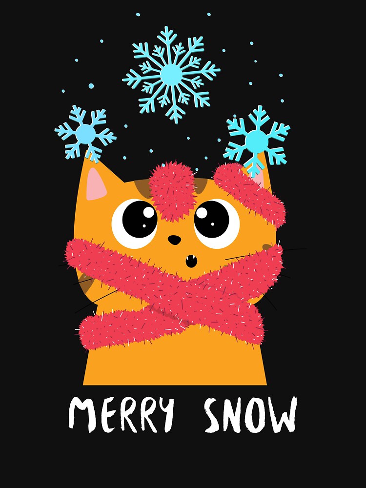 Merry Snow Cat Christmas by CtyStyl