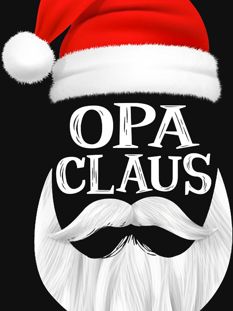 Opa Claus Santa Family Matching Christmas Pajamas Gift by crm3530