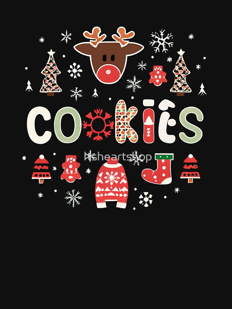 Cookies Ugly Christmas Sweater by Itsheartshop