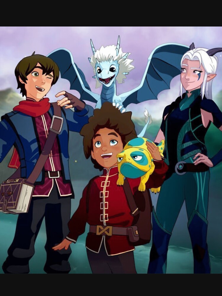 Rayla, Ezran, Zym, Bait, Callum-The Dragon Prince . classique by kuenyerrosel Unisex