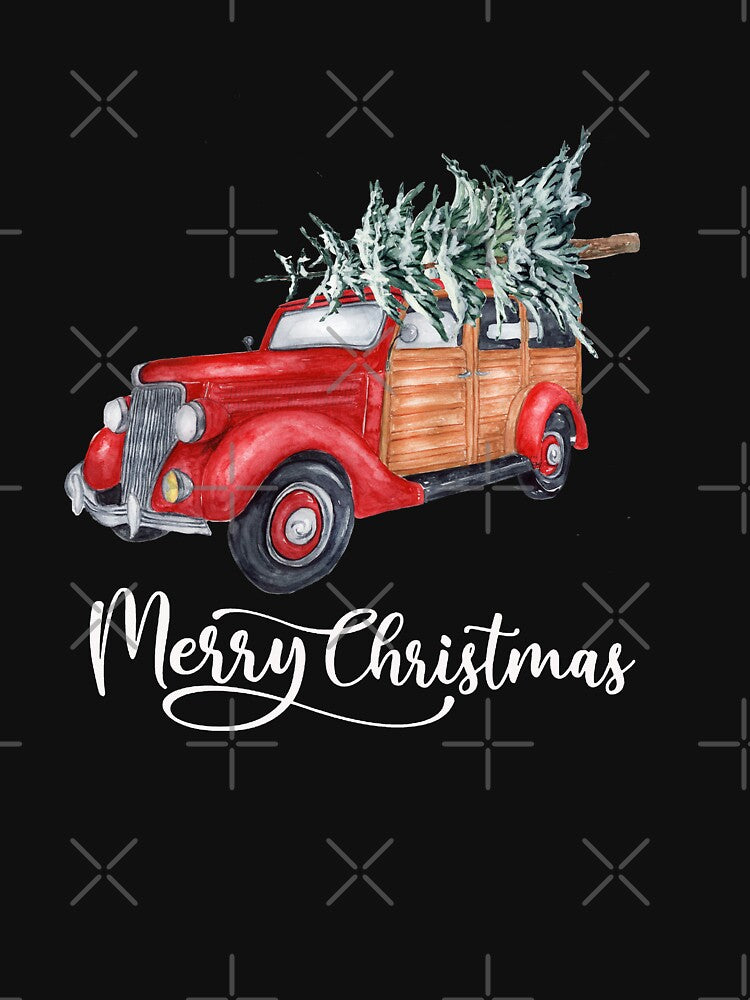 Merry christmas Red Truck by binly123
