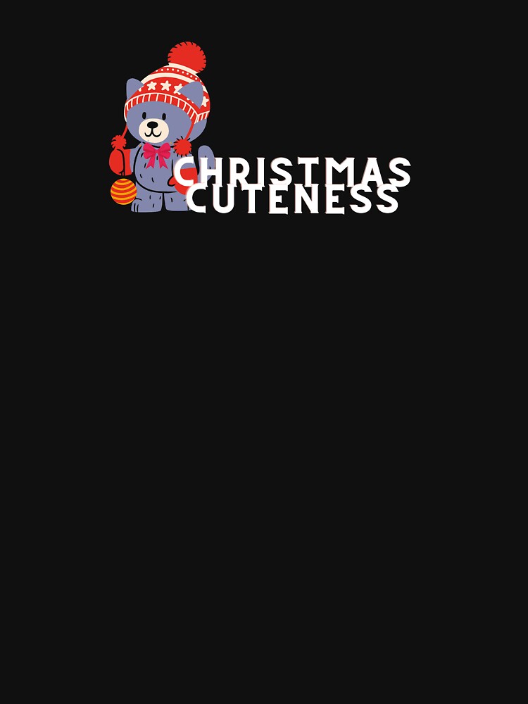 Christmas Cuteness Black by L-and-X