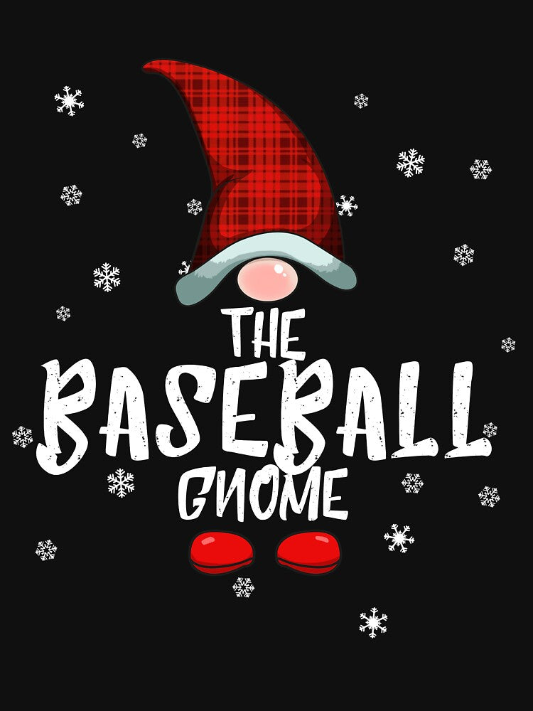 Baseball Gnome Family Christmas Pajama Baseball Gnome Gear by DynamicDesign