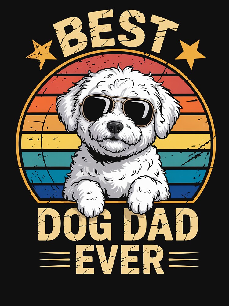 Best Dog Dad Ever Father'S Day by NewIdeasSArt