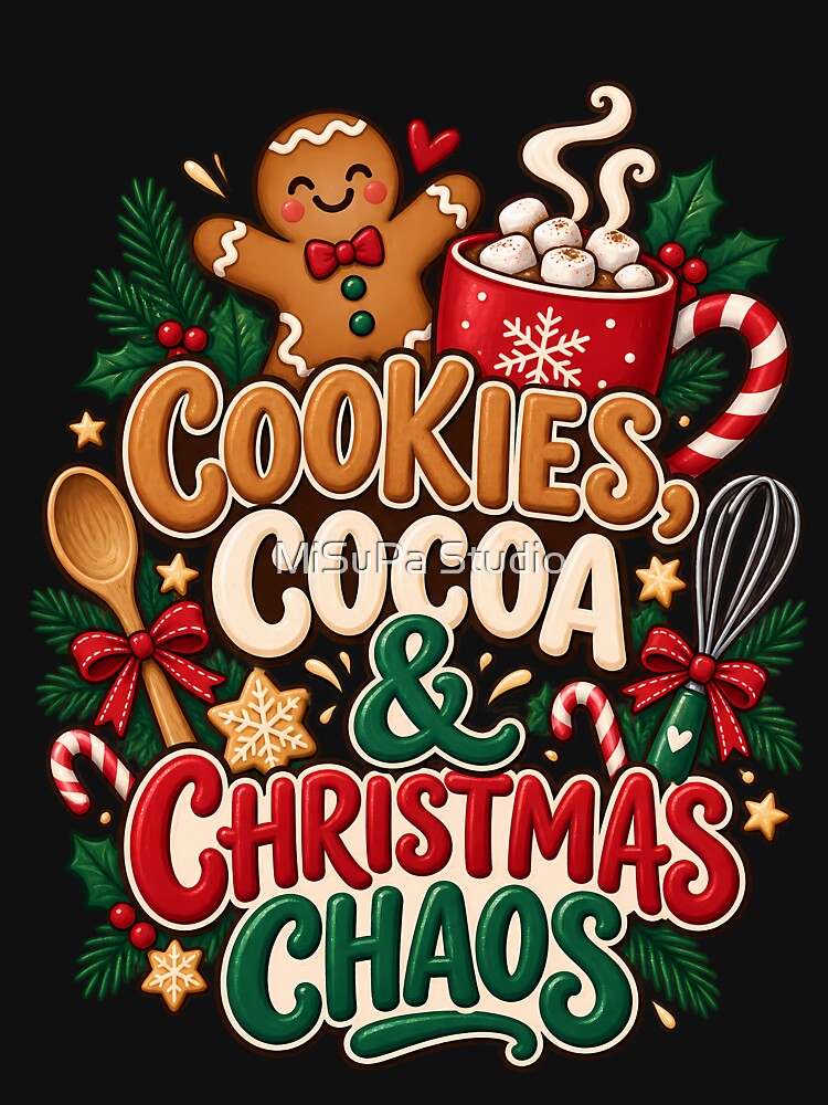 Titel: Cookies, Cocoa & Christmas Chaos – Christmas Cookie by MiSuPa Studio