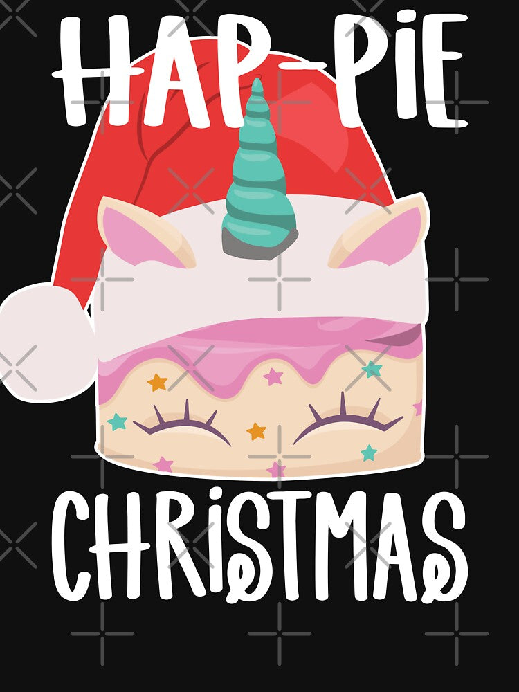Hap Pie Christmas Cake Christmas Funny by MooonTees