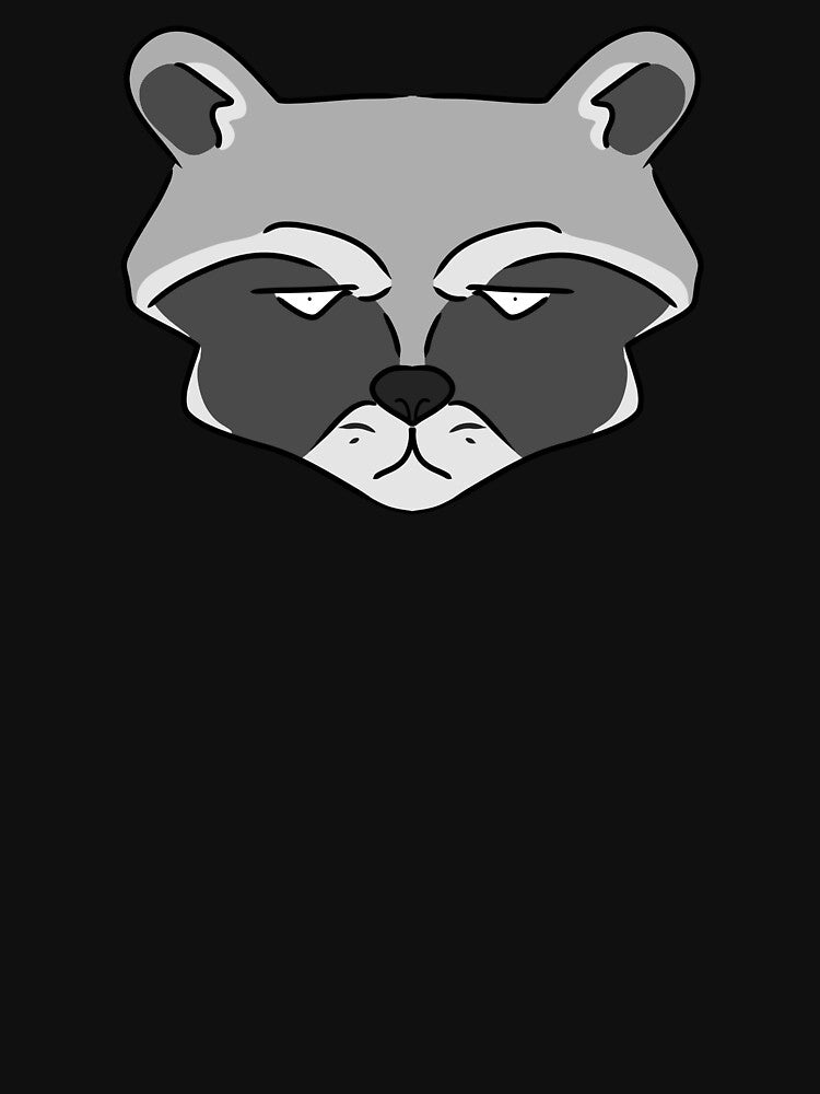 Raccoon Face by HugSomeNettles