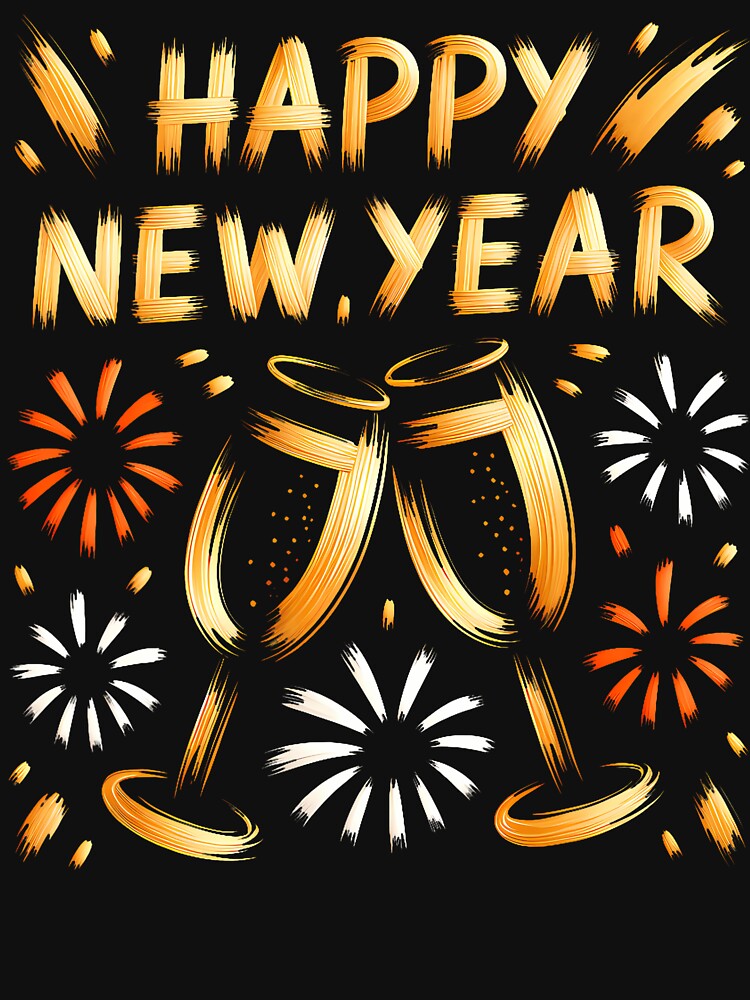 New Years Eve Party Supplies 2027 Happy New Year Fireworks by JanisPenelope