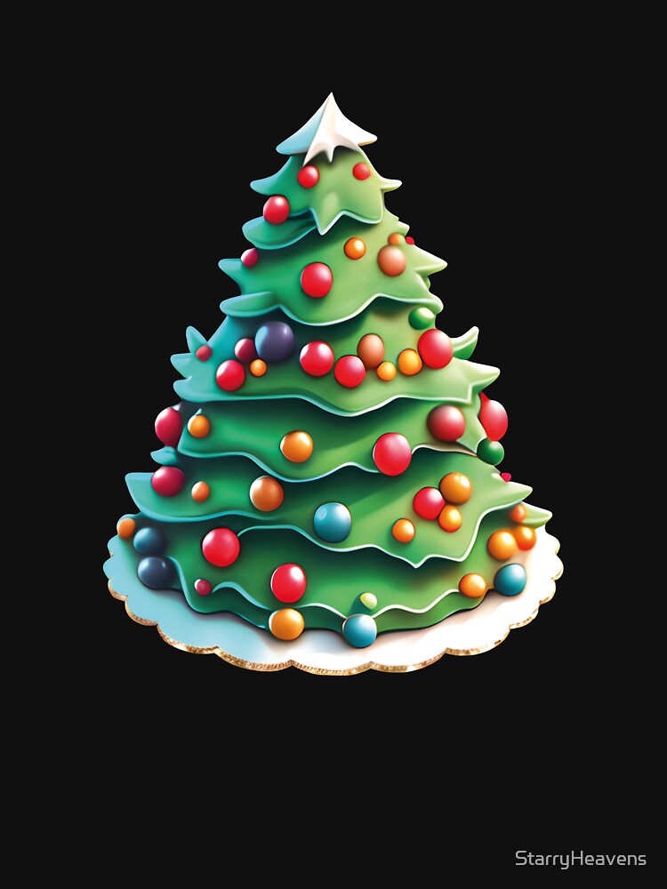 Merry Christmas | Christmas Tree Cake by StarryHeavens