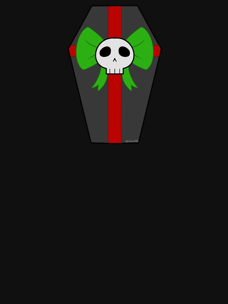 Christmas Bow Coffin by Zombierat000