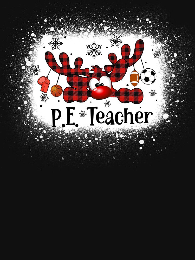Christmas PE Teacher Xmas Sport by tjred01