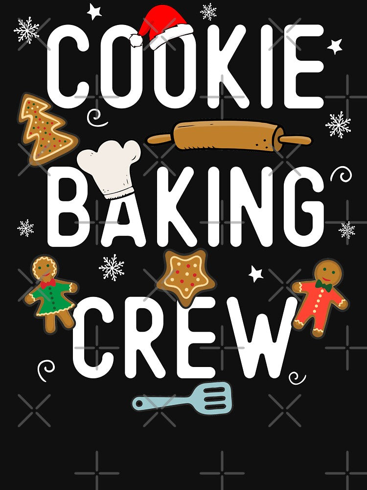 Cookie Baking Crew Christmas Gingerbread Xmas Pajama for Baker by alenaz