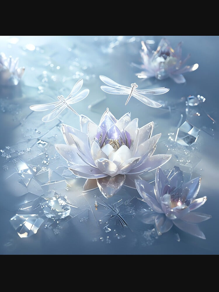 Crystalline Lotus Dream by ONYX Pixee