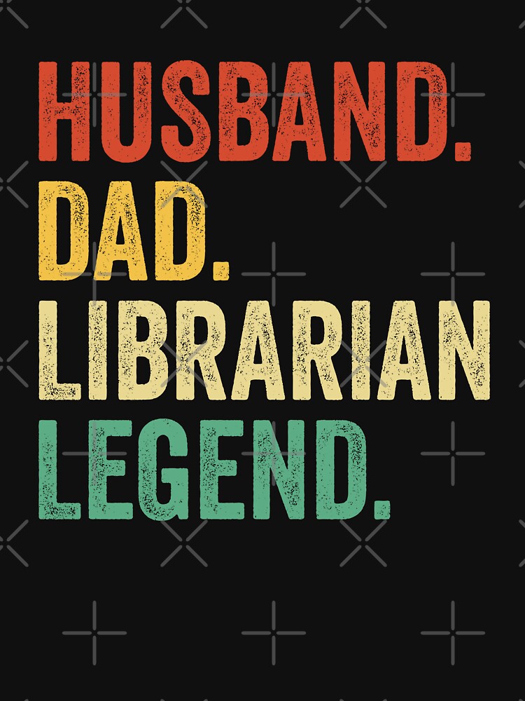 librarian Vintage Dad, librarian Gifts, librarian Gifts, librarian Dad librarian Legend Shirt, Retro Dad Tees, Fathers Day librarian Gifts by Dogs Geeky⭐⭐⭐⭐⭐