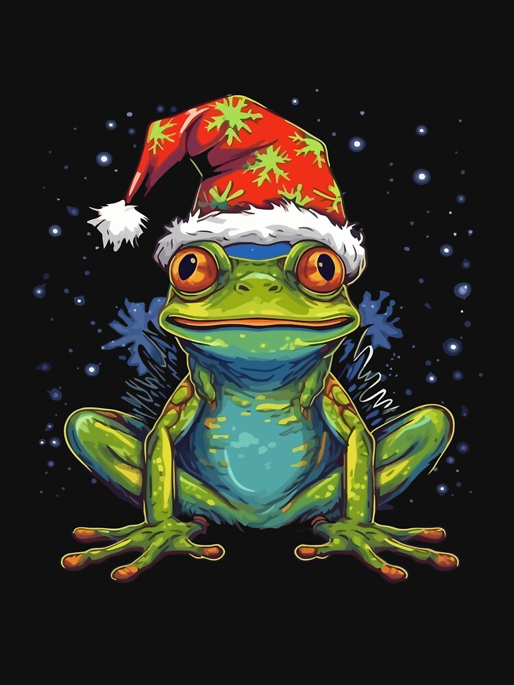 Christmas Frog by creativellashop