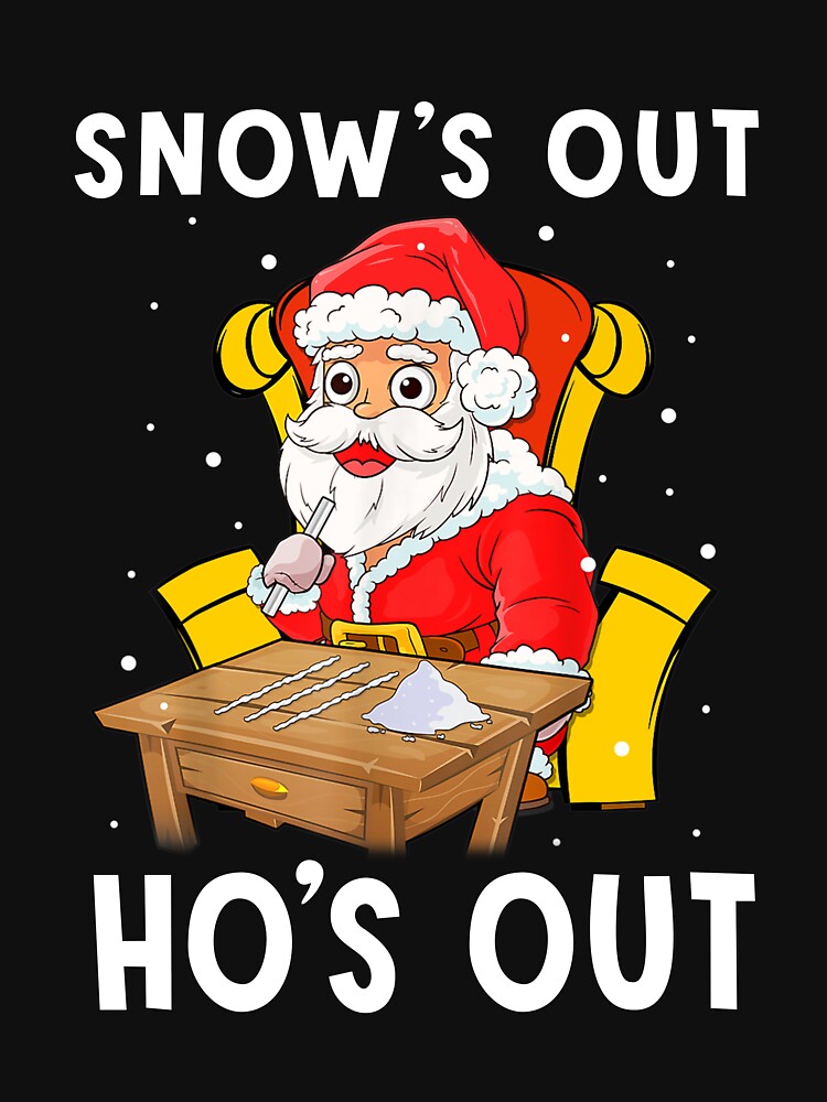 Santa Claus Snows Out ho's out Snorting Cocaine by JonCook94