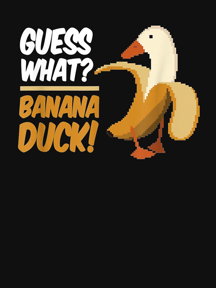 Guess What Banana Duck Duck Pun by vivanbess